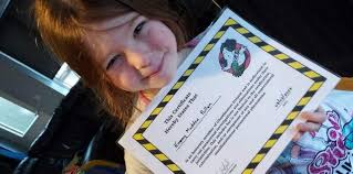 Say hello to "Emmy Madden Pullen" Our newest member to our junior group of  Ghostbusters, who is