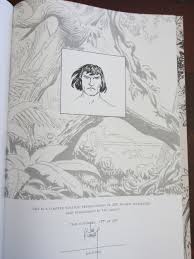 Joe Kuberts Tarzan of the Apes Artists Edition (Signed, Numbered with  Remarque Head Sketch), in Royd Burgoynes Joe Kubert Gallery Comic Art  Gallery Room