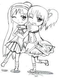 The spruce / wenjia tang take a break and have some fun with this collection of free, printable co. Girls Coloring Pages Free Anime Best Friends Friend Anime Coloring Pages For Girls