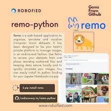 remo python in 2021 computer vision python github