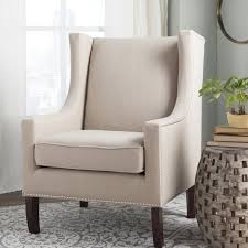 Charlton Home Chagnon Wingback Chair Reviews Wayfair In 2020 Wingback Chair Chair Upholstery Accent Chairs