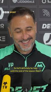 "I don't know if I'm alive tomorrow..." 😬, Vitor Pereira wasn't giving any  assurances that Matheus Cunha will still be a Wolves player next season.