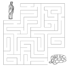 Download and print these free coloring pages. Samaritan Woman Maze Sermons4kids