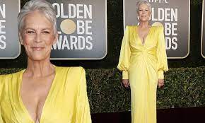 Learn about jamie lee curtis's height, real name, husband, boyfriend & kids. Golden Globe Awards 2021 Jamie Lee Curtis Wears Yellow Gown On The Red Carpet Daily Mail Online