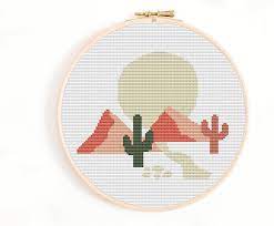 Favorite add to cactus and desert cross stitch modern pdf pattern. Desert Cross Stitch Pattern Modern Cross Stitchcactus Cross Etsy Cactus Cross Stitch Modern Cross Stitch Cross Stitch Patterns