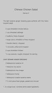 Chinese Chicken Salad Khloe Kardashian Health Nut Salad Chinese Chicken Salad Khloe Kardashian Diet