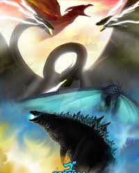 Loves Dinosaurs And Godzilla On Instagram The Titans Are Here To Bring Order Credit Guil Draws Dm If Yo Godzilla Kaiju Monsters All Godzilla Monsters