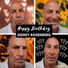 Happy birthday to the very famous Sid Rosenberg! XOXO the Bernie and Sid  crew
