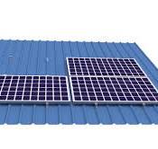Grace Solar Mini Rail for Trapezoidal Tin Roof - Metal Mount