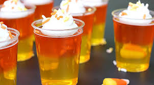 Holiday jello shots, thanksgiving jello shots, holiday party and thanksgiving recipes. Candy Corn Jello Shots Bremers Wine And Liquor