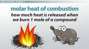 Multiply the specific heat by the molar mass to get the molar specific heat. Molar Heat Of Combustion Definition Calculations Video Lesson Transcript Study Com