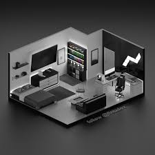5 out of 5 stars. Setup Bedroom Modern Gaming Room Novocom Top