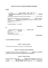 Maybe you would like to learn more about one of these? Contrat A Duree Determinee Saisonnier Modele De Lettre Gratuit Exemple De Lettre Type Documentissime