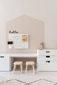 Nursery Ideas Kleinkindzimmer Ikea Stuva Combination With Color Block On The Walls Playroom In 2020 Ikea Kids Room Bright Kids Bedroom Ikea Playroom