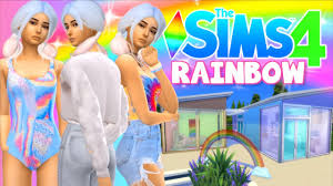 However, certain site features may suddenly stop working and leave you with a severely. Rainbow Sims Cas Challenge Rainbow Outfits Tiny House Youtube