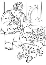 Displaying 33 wreck printable coloring pages for kids and teachers to color online or download. Wreck It Ralph To Color For Children Wreck It Ralph Kids Coloring Pages