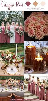 Top 10 Wedding Colors For 2019 Trends With Bridesmaid Dresses Wedding Color Trends Wedding Theme Colors Wedding Colors