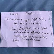 Jadi, sebelum hal sebegini melarat sebaiknya mak ayah tangani dari awal. Banyaknya Kerja Cleaner Apatah Lagi Ibu Yang Bekerja Fedtri Sebak Baca Memo Anak Sulung Bikin Netizen Terharu Keluarga