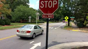 You basically have to begin slowing the car down once you get close to the stop sign, and the. Answer Man At A Four Way Stop Who S Got The Right Of Way