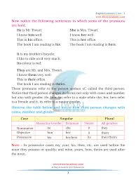 Is a word that is used before a noun, a noun phrase or a pronoun, connecting it to another word in the sentence, e.g. Cbse Ncert Class 4 English Grammar Chapter 7 Pronouns In Pdf Format