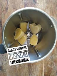 La glace à la menthe me fait même manger du chocolat, c'est dire si je l'apprécie ! Glace Menthe Chocolat Thermomix Recettes De Cuisine Avec Thermomix Ou Pas