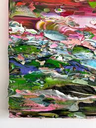 Hug from a pink sunset Painting by Tatiana Georgieva | Saatchi Art Guatemala