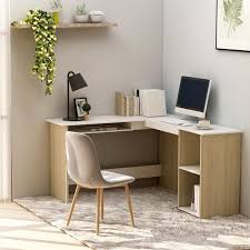 Mulhouse Reversible L Shape Desk In 2020 L Shaped Corner Desk Corner Desk Modern Corner Desk