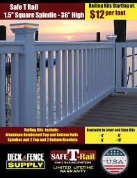 Shop menards for maintenance free vinyl railing systems for all your railing needs. Deck And Fence Superstore Posts Facebook