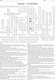 You can share files between different computers via a shared network. Computer Essentials Crossword Wordmint