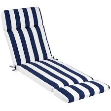 Maybe you would like to learn more about one of these? Navy Awning Stripe Outdoor Chaise Lounge Universal Cushion At Home