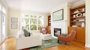 Refresh the home for less! Warm Conversation Area Cozy Contemporary Living Room Design By Spacejoy