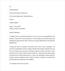 Free 13 Sample Cover Letter Example For Job In Pdf Ms Word