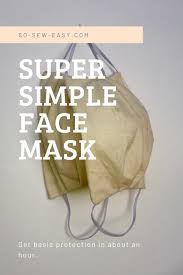 And you can watch the video tutorial on youtube. Super Simple Face Mask Pattern For Adults And Kids So Sew Easy