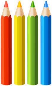 Colored Pencils Clipart Clip Art Pencil Clipart School Wall Art