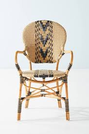 Capri Striped Indoor Outdoor Bistro Chair Bistro Chairs Outdoor Bistro Chairs Patio Furniture Sets