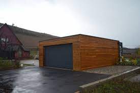 Garage Bois A Toit Plat Garage Bois Toit Terrasse Bois Garage Bois Toit Plat