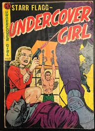 Pub vintage vintage vogue pulp fiction comics pulp magazine magazine covers adventure magazine transporter vintage magazines vintage comics. Star Flagg Undercover Girl 5 1952 Classic Comic Books Old Comics Vintage Comics