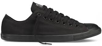Black And White Chuck Taylors Low Converse Chuck Taylor All Star Low Lean Canvas Black Black Chucks Converse Chuck Taylors Chuck Taylor All Star