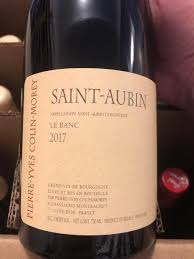 2017 Pierre Yves Colin Morey Saint Aubin Le Banc France Burgundy Cote De Beaune Saint Aubin Cellartracker