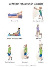 Calf Strain Rehab Exercises Calf Strain Exercises Calf Strain Rehabilitation Exercises