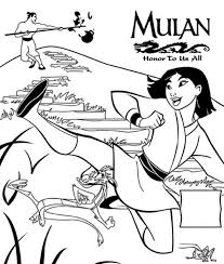 Mulan Movie Poster Honor To Us All Coloring Page Download Print Online Coloring Pages For Free Color Nimbus In 2020 Mulan Movie Coloring Pages Mulan