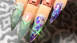 Mickey mouse nails follow@theglitternailz by@home_of_deva dm for promotion. Disney Princess Series Little Mermaid Acrylic Nail Tutorial Youtube