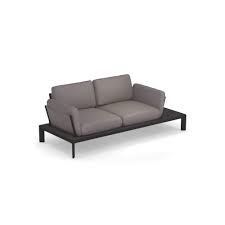 Per non parlare poi dei divani se si sceglie di affiancare al divanetto delle poltrone o un altro imbottito, come si potranno abbinare? Divano Due Posti Da Giardino Esterno In Alluminio E Wpc Collezione Tami Emu