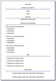 Printable blank resume template free pdf format download. Blank Resume Templates Free Download Vincegray2014