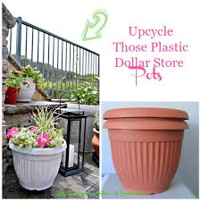 Check spelling or type a new query. Sprucing Up The Yard With Upcycled Dollar Store Planters