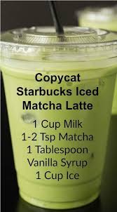 4 Ingredients In 2020 Starbucks Drinks Recipes Starbucks Recipes Iced Matcha Latte