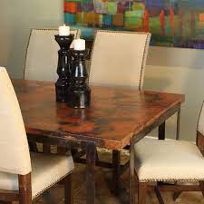 Hammered Copper Dining Room Tables Dining Table Copper Copper Dining Room Table Copper Dining Room