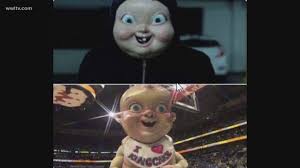 Take a look and see what this creepy mascot does at nba games. Need To Know King Cake Baby Creator Sues Over Slasher Movie Character Wwltv Com