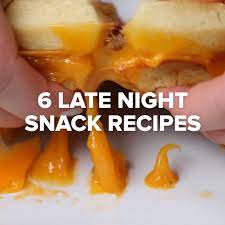 6 Late Night Snack Recipes Late Night Snack Recipes Late Night Snacks Quick Late Night Snacks