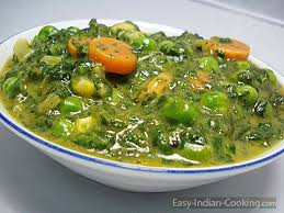 Indian Curry Vegetables Recipe Spinach Palak Vegetable Curry Easy Indian Recipes Vegetable Curry Recipes Easy Indian Recipes Indian Food Recipes Vegetarian